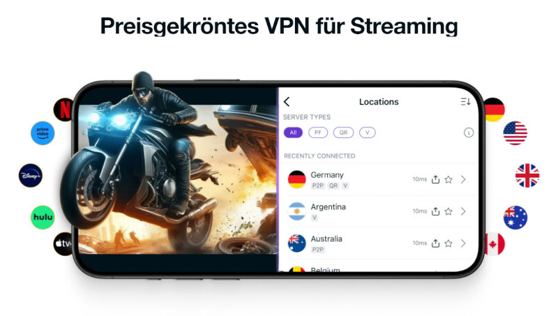 PureVPN - Streaming